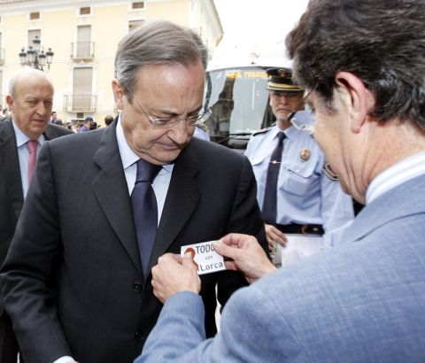 VISITA DEL REAL MADRID A LORCA
FLORENTINO PEREZ